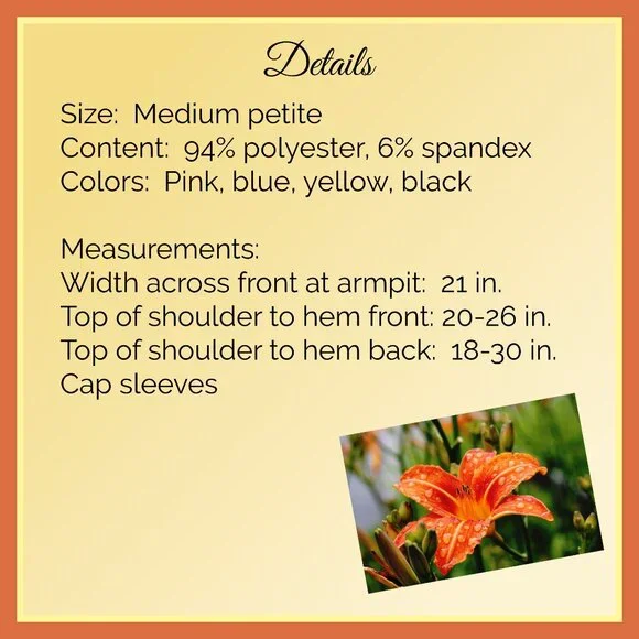 Nygard Faux Wrap Uneven Hem Blouse: Colorful Lightweight Silky Feeling Top M - Picture 4 of 11